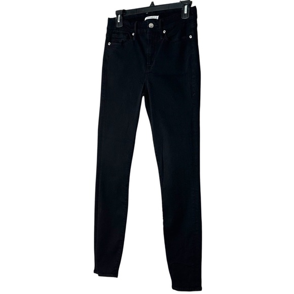 Good American Good Legs Skinny Jeans in Black001 size 6/28 - Picture 6 of 14